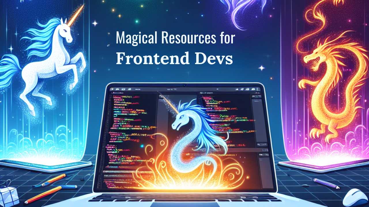 Magical Resources for Frontend Developers